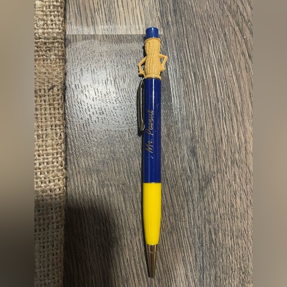 Vintage Planters Mr. Peanut Burlap Bag & Pen Lot - Picture 4 of 7